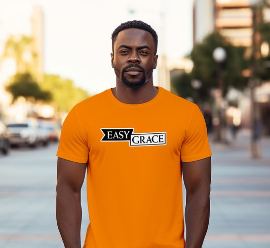 Easy Grace Orange & Black T-Shirt