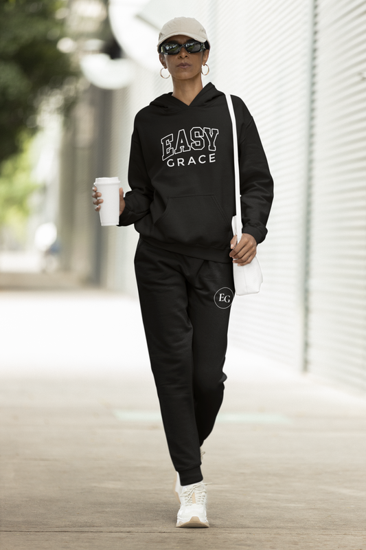 The Easy Grace Women’s Sweatpants: Classic Black