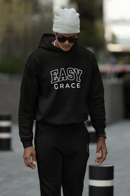 The Easy Grace Men’s Sweatpants: Relaxed Black