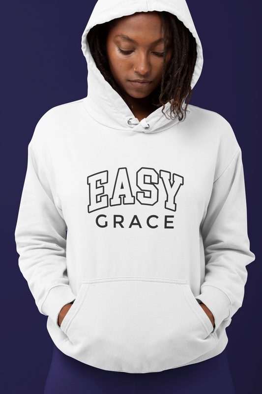 The Easy Grace Women’s Hoodie: White