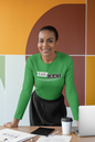 Easy Grace Apparel: Green Long Sleeve T