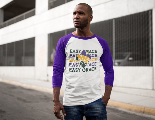Faith Over Floats Tee Purple